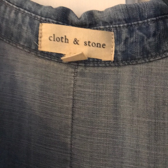 Denim shirt!  Great with leggings! - Picture 2 of 3